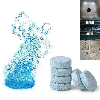 

1/6Pc Amazing Multifunction Agent Pills Effervescent Tablets Glass Water Wiper Home Cleaner Auto Cleaner Car Windscreen Cleaning