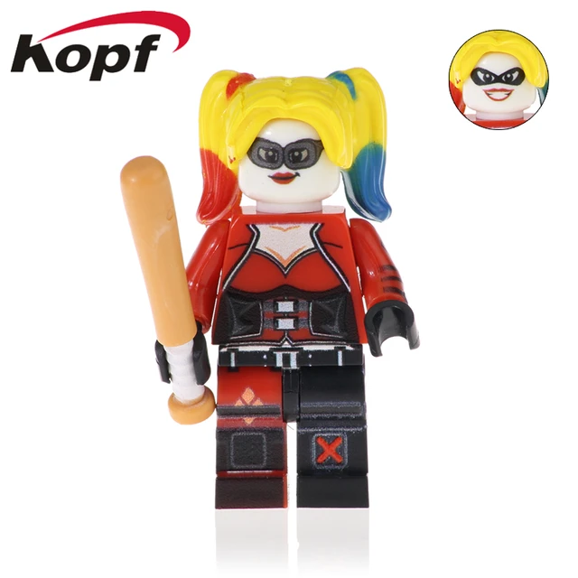 Best Offers Legoly Wonder Woman Harley Quinn Zombie Robin Deathstroke Bricks Building Blocks Collection For Children Gift Toys PG1719