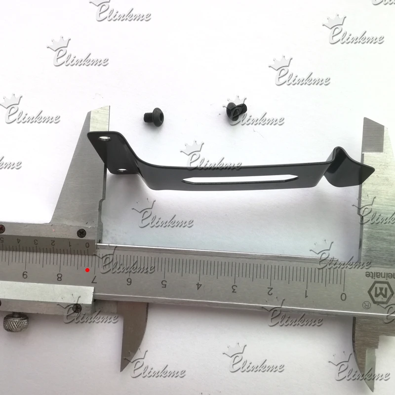 10pcs 32mm *72mm(1.26" x 2.83") Kydex Holster Clip knife scabbard Clip DIY Black Holster clips Handicraft accessories