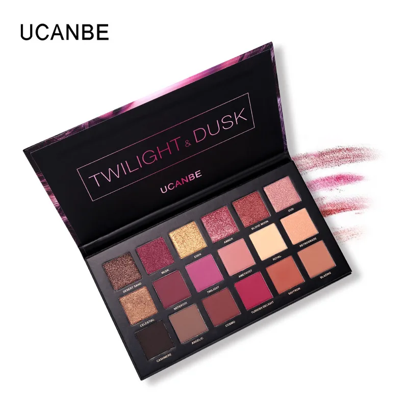 

18 Colors Glitter Nude Eye Shadow Palette Shimmer Matte Eyeshadow Palette Eyeshadow Powder Waterproof Makeup Pallete TSLM1