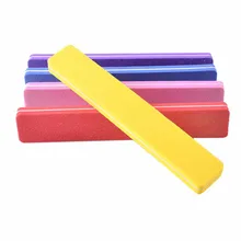 

50pcs/lot Mixed Color Nail Art Buffer Sanding Polishing Nail Files 100/180 UV Gel Nail Polish Salon Nails Manicure Tools File