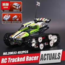 Lepin 20033 397 unids nueva Serie Técnica La Carrera de Coches de control Remoto RC Pista Set Educativos Bloques de Construcción Ladrillos juguetes 42065