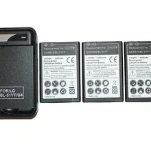 Ciszean 3x3500 мА/ч, BL-51YF литийионный Аккумулятор для Батарея+ настольный Зарядник для LG G4 H818 H818N VS999 F500 F500S F500K F500L H815