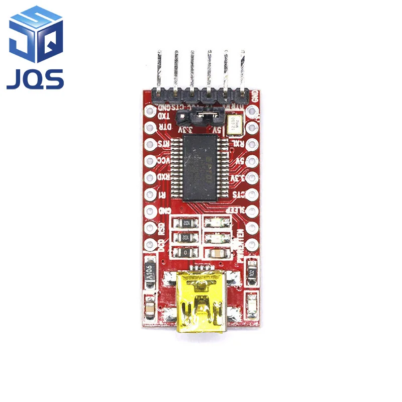 FT232RL FTDI USB 3,3 V 5,5 V to ttl модуль последовательного адаптера forArduin Mini port. Купите хорошее качество! Пожалуйста, выберите меня