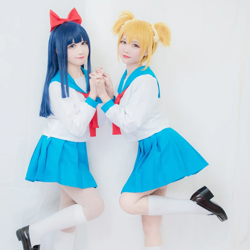 Poputepipikku костюмы для косплея Popuko косплей Pipimi костюм аниме поп команда Epic женская