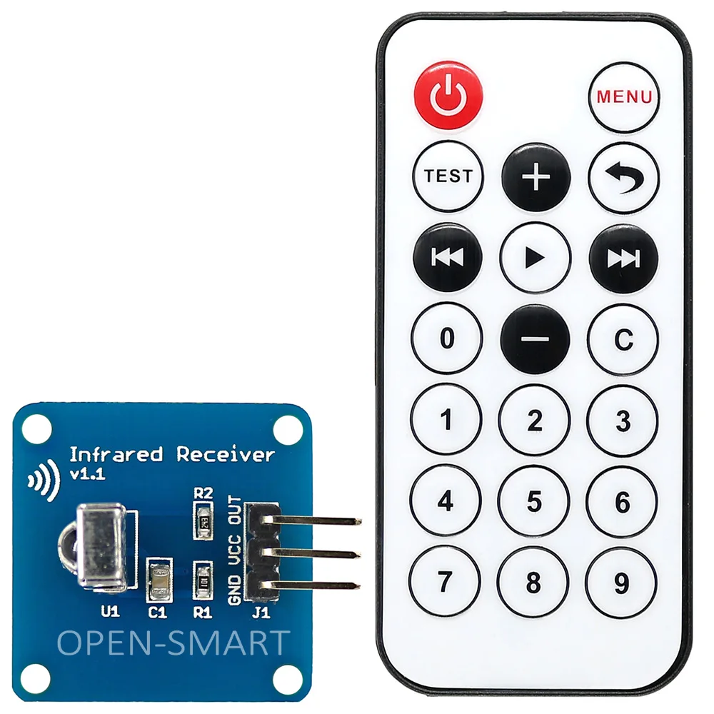 Open-smart Ir Remote Kit Infrared Receiver Module + Ir Remote ...