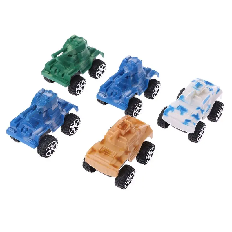 1 шт. мини-игрушка танк модель тянуть назад Игрушка Дети пластик 3D автомобиль головоломки детские развивающие игрушки Детский подарок