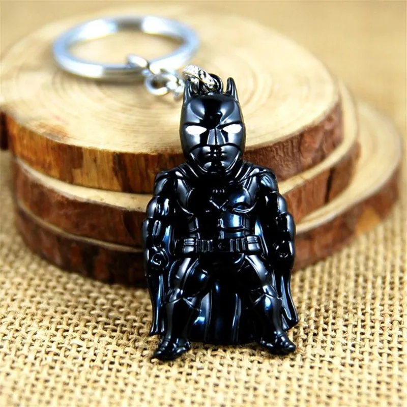 

DC Movie Super Hero Batman Keychain Personality Creativity 3D Alloy Keychain Fashion Pendant Holiday Gift