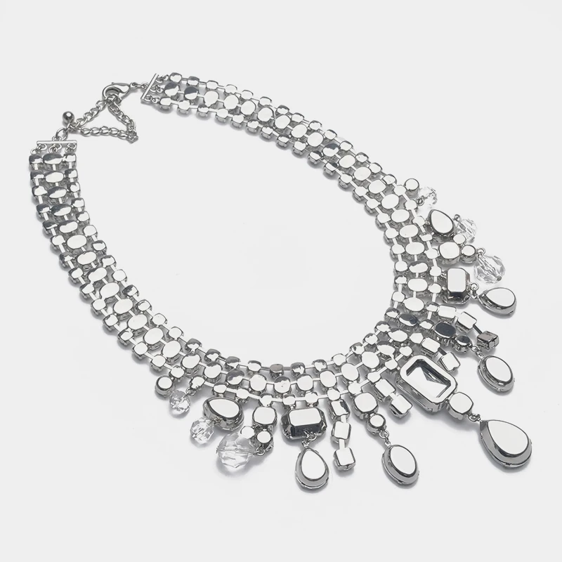 Бутик amorita капли воды Дизайн Мода преувеличенное ожерелье