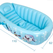 Детская Надувная ванна большая изоляция детская безопасная Ванна зимняя отдельная ванная поддержка сиденья безопасности