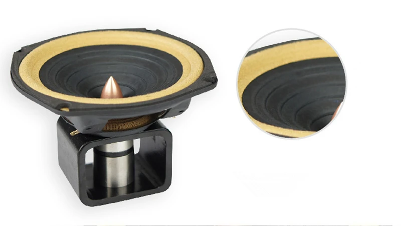 HF 255 HiFi динамик s H 036 610S полный диапазон HIFI 6 5 дюйма драйвер алюминиевый Скелет Alnico