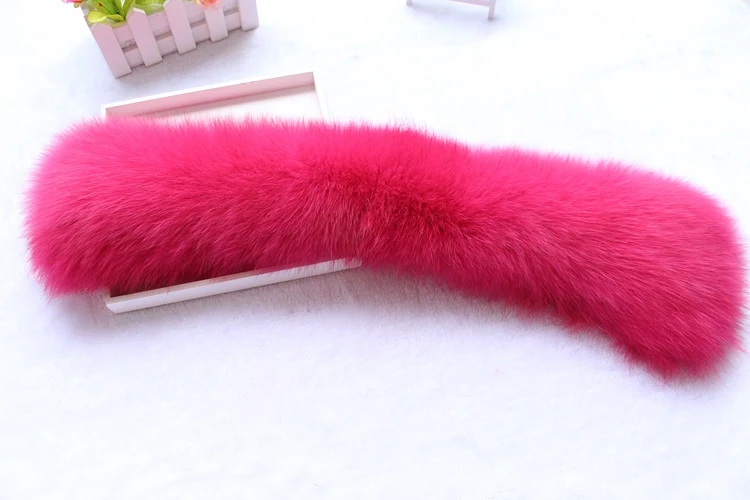natural fox fur collar scarf (11)