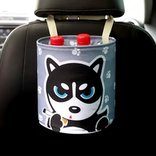 Автомобильная корзина для мусора автомобильный мусорный пакет автомобильный подвесной креативный милый Многофункциональный милый автомобиль