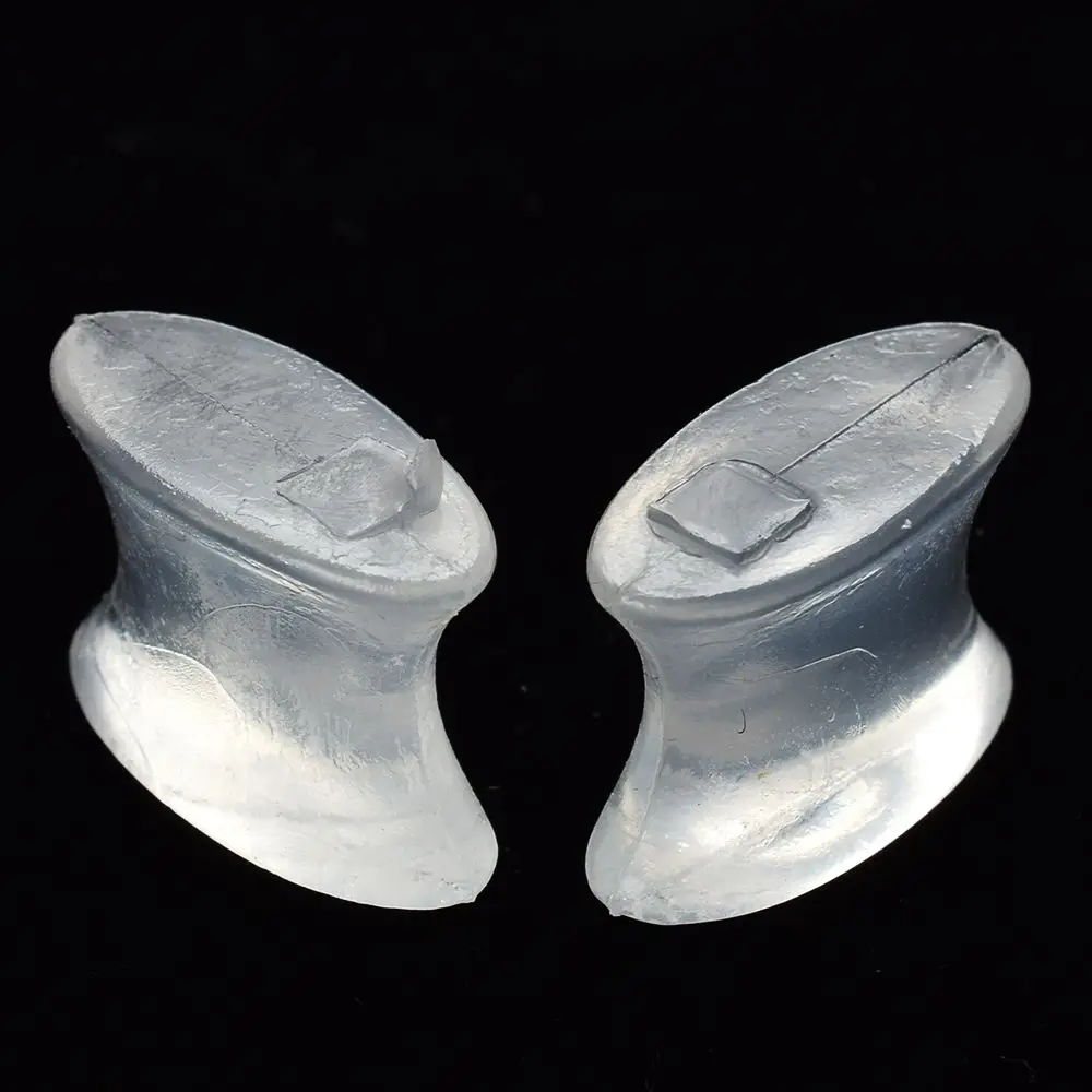1 Pair Toe Separators spacer Straightener thumb Finger Big Feet Device Pad Toe Pads Thumb Valgus Corrector Relief Foot Bunion