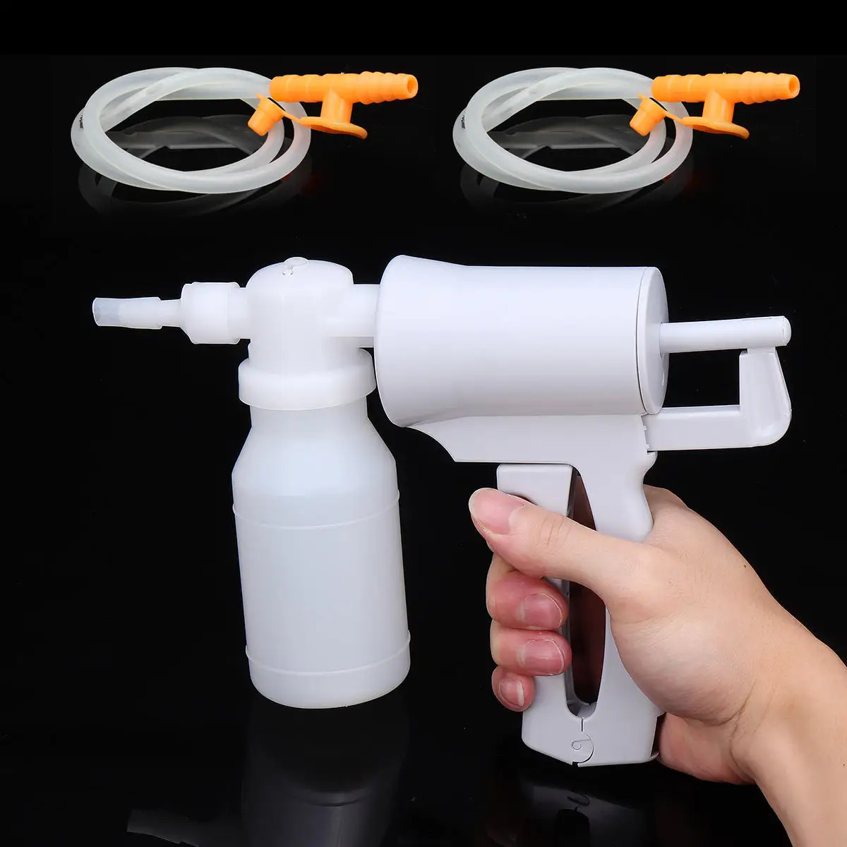  150ML Medical Manual Phlegm Portable Suction Pump Respiratory Sputum Aspirator FIRST AID Hand Help 