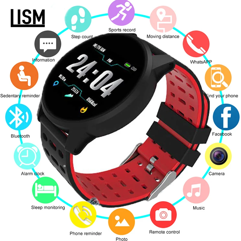

Smartwatch Smart Watch Reloj Inteligente Relogio Blood Pressure Waterproof Activit Sport Watches Montre Relogios Android