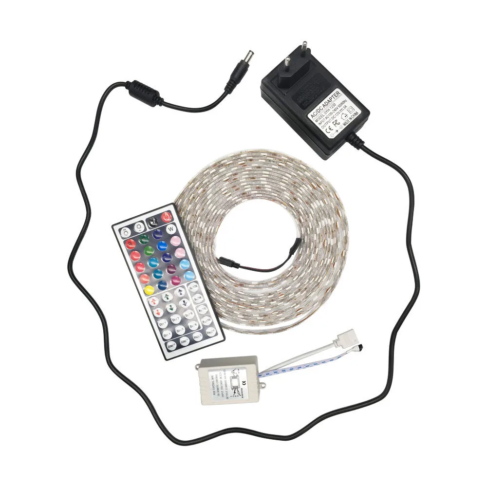 

DC12V LED Strip 5050 RGB PCB LED Light 60 LED/m5050 LED Strip Flexible RGB/White/Warm White