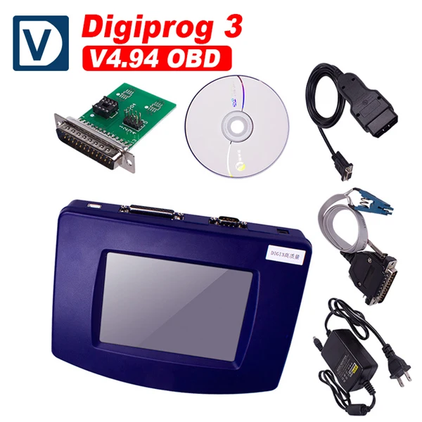 Горячая Распродажа Digiprog 3 V4.94 инструмент для коррекции пробега FTDI Digiprog 3 программист одометра с полным программным обеспечением с бесплатной доставкой - Цвет: OBD Version