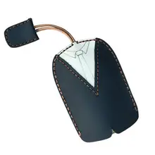 Дизайн высокого качества из натуральной кожи милый ключ бумажник веревка тянет стиль ключ сумка для хранения для женщин и мужчин