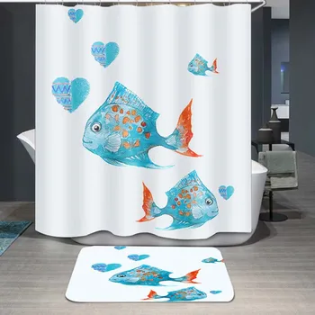 

Shower Curtains Mischievous Minions Series Shower Curtains Bath Curtain Polyester Waterproof Bathroom Curtain