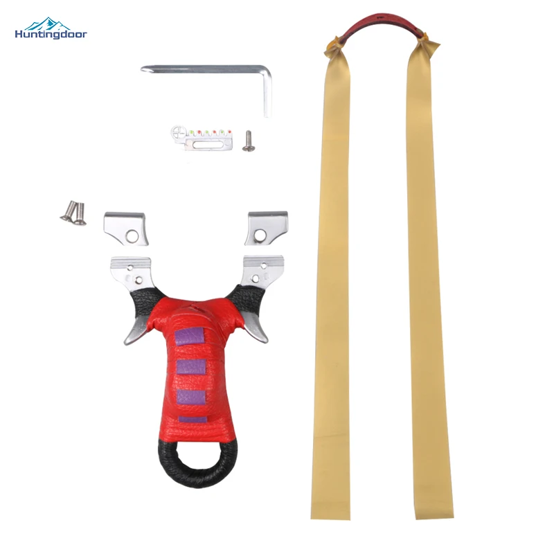 

Hot Sale Archery Slingshot 8.3cm*11cm Stainless Steel Estilingue for Shooting or Hunting Outdoor Games