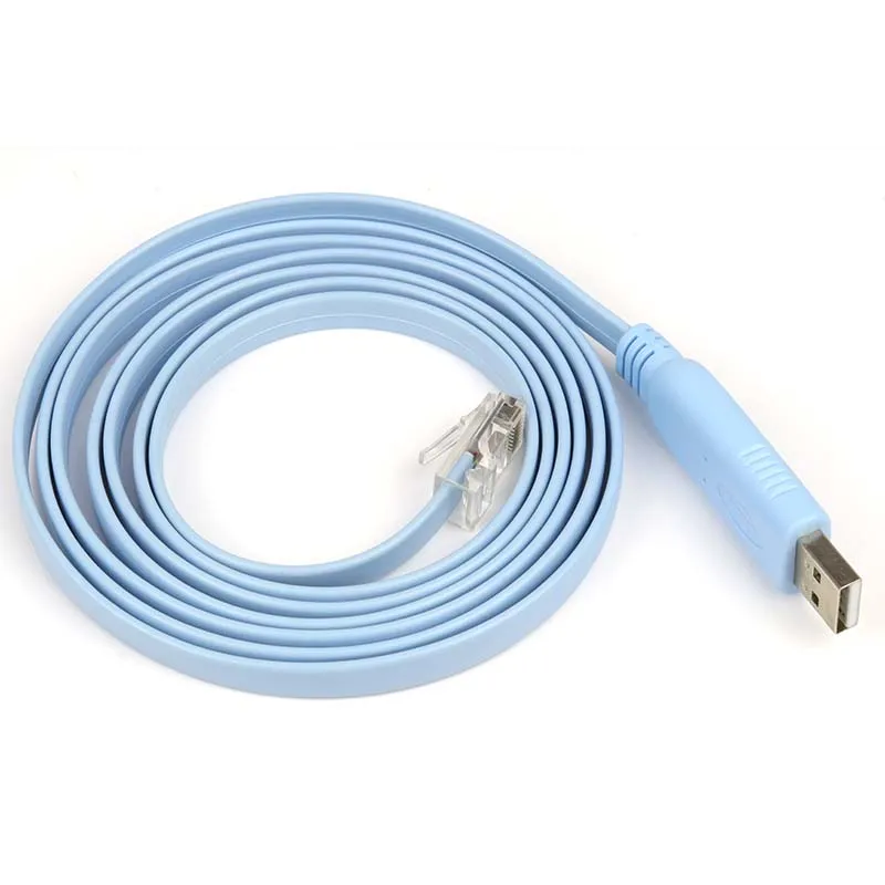 6 футов Длина сетевые роутеры USB RS232 RJ45 консольный кабель для Cisco Маршрутизатор с
