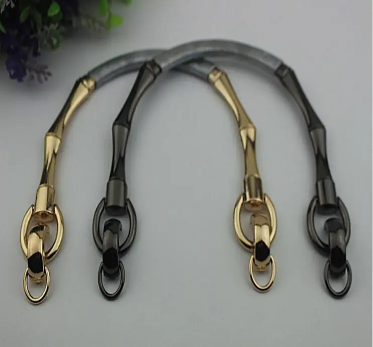Chapeamento de Metal Bolsa de Couro Ombro do Aparelho com Segurando a Alça Lote Processamento no Ligação Fivela Decorativo Accessori 6 Pçs –