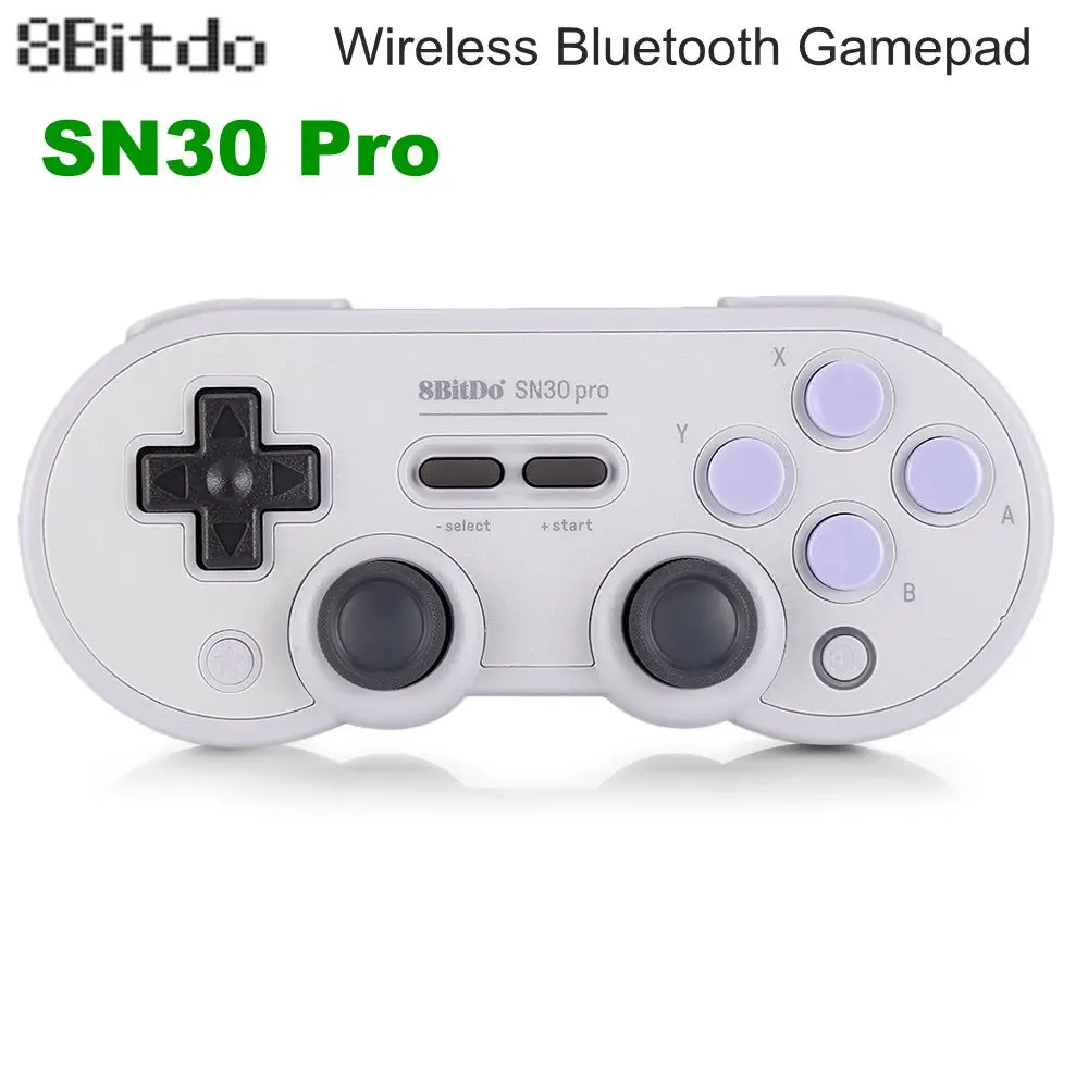 8Bitdo SN30 Pro Wireless Bluetooth Gamepad Game Controller SN Edition With Joystick For Windows Android Steam Nintendo Switch |