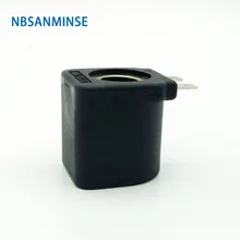NBSANMINSE 20pcs/lot SL133 Automobile Valve Coil Electrical Solenoid Valve DC12V Voltage Insert Type Valve Coil parker lucifer solenoid valve coil 491514q3 220v 13w