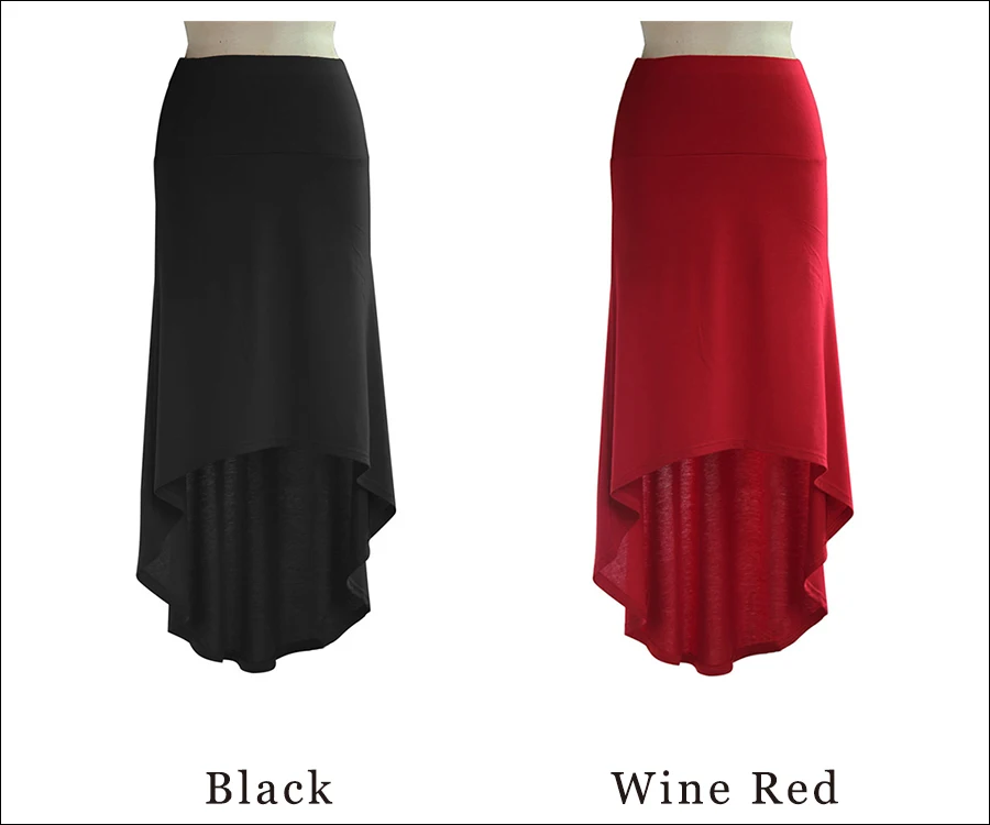Gladiolus New Autumn Winter Skirts Womens Sexy Package Hip Black Wine Red Office Mermaid Women Long Skirt Faldas Mujer Moda 2018 (17)
