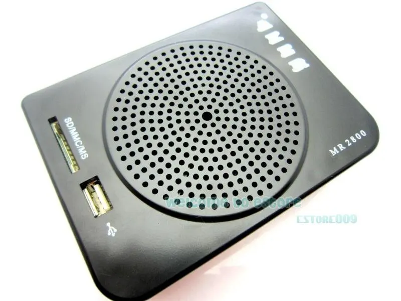 AKER MR2800 16W Waistband PA Voice Amplifier Booster For Teacher Coach Durable 