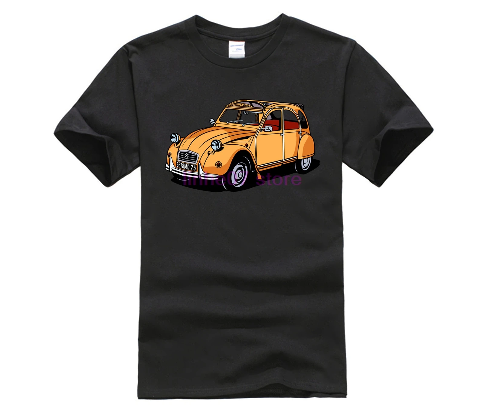 

2CV French Car T-Shirt men T-SHIRT for men