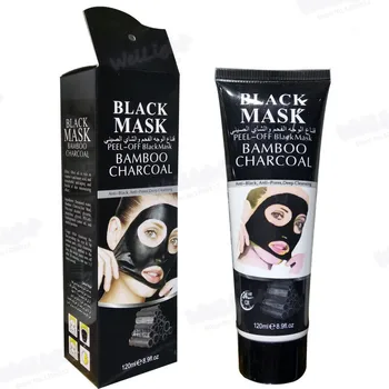 

Dropshipping 120ml Blackhead Remover Deep Cleansing Purifying Peel Off Acne Black Mud Face Mask Cure Acne Black Spot Fast effect