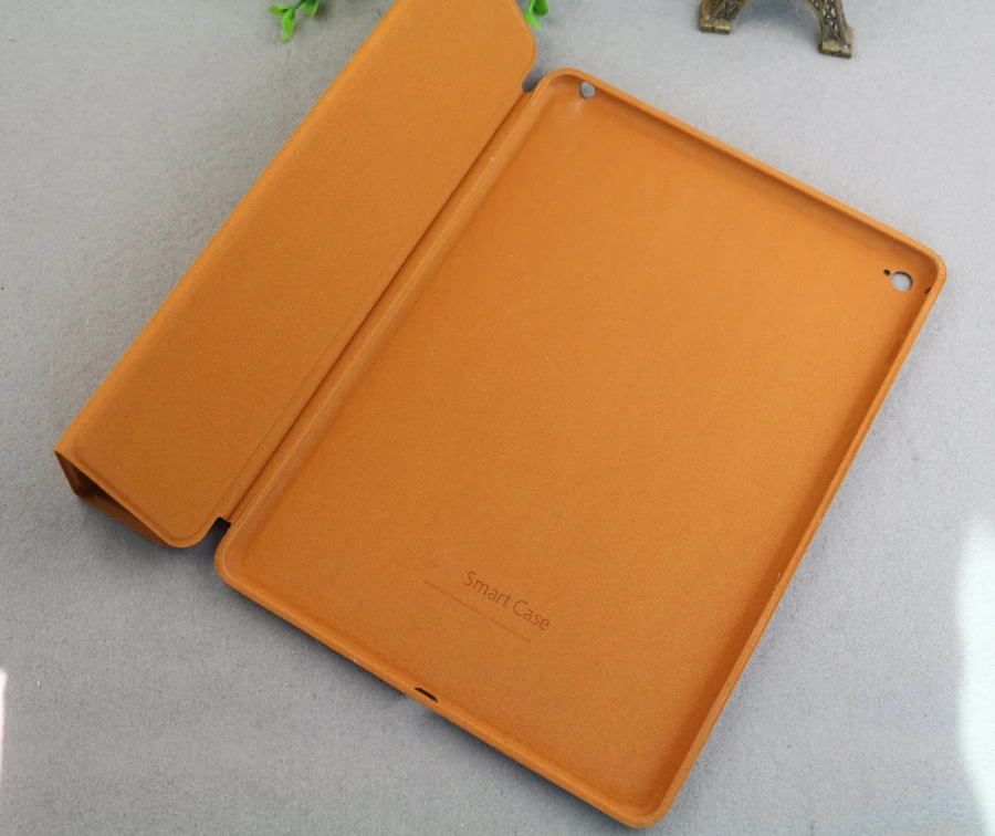

Office Magnetic Microfiber Flip Smart Case Cover Fold Stand Case Sleep Wake Front Case Back Cover for iPad Air 2 Case cover