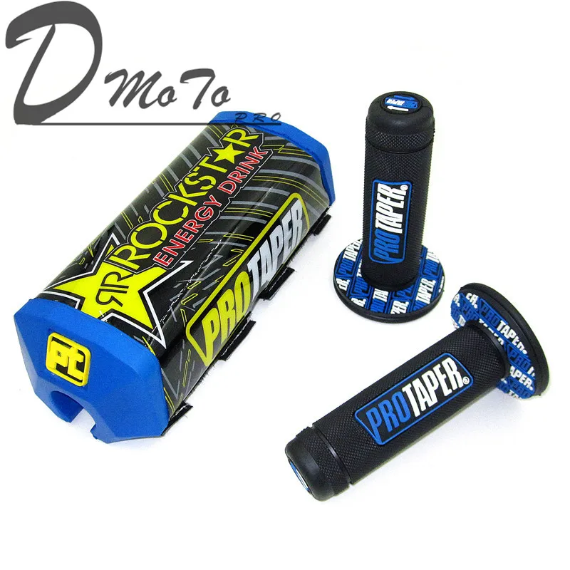 Dirt Pit bike PROTECTOR MOTOCROSS BAR PROTAPER Handlebar Breast Pad & handle grips For CRF YZF KLX BSE Kayo - Image 4