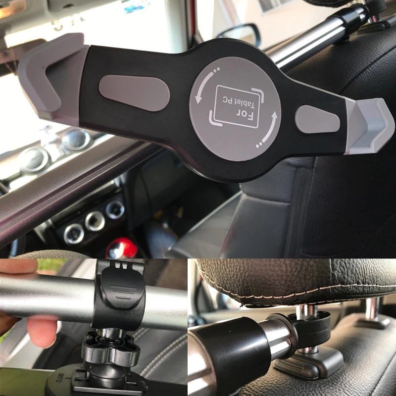  Tablet Holder Adjustable Mount For Tablet 7.0 To 14.5 inch Car Headrest Mount Stands For iPad Samsu
