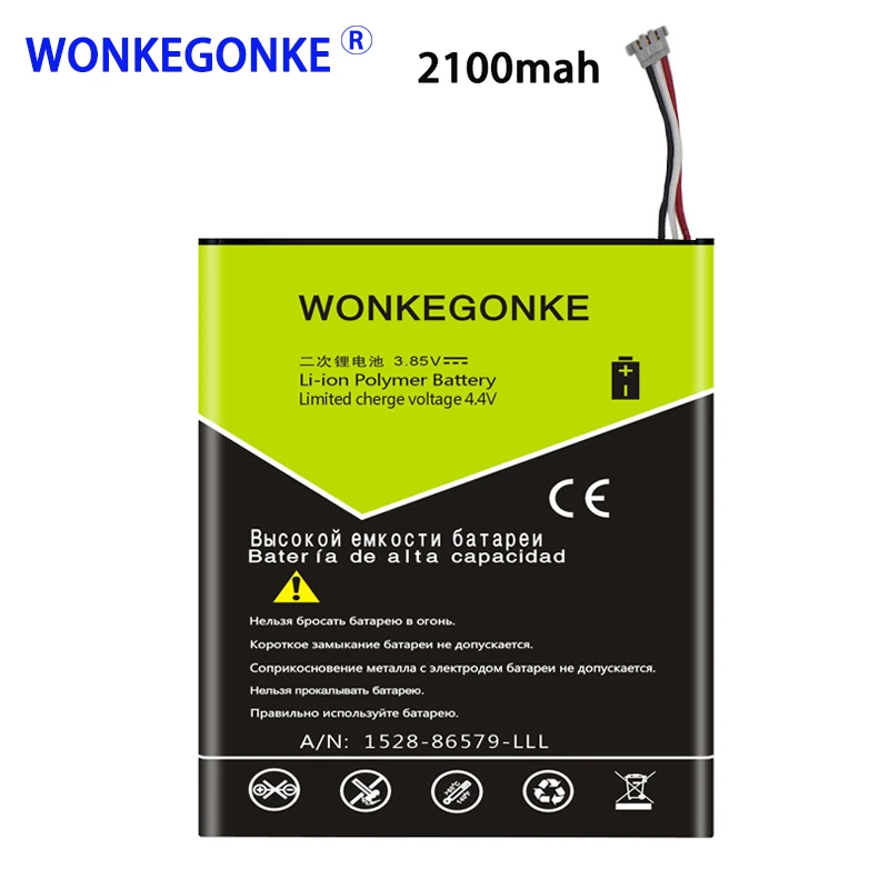 

WONKEGONKE 2100mah for Sony PCH-2007 2100mAh 4-451-971-01 SP86R PS Vita 2007 PSV2000 Battery