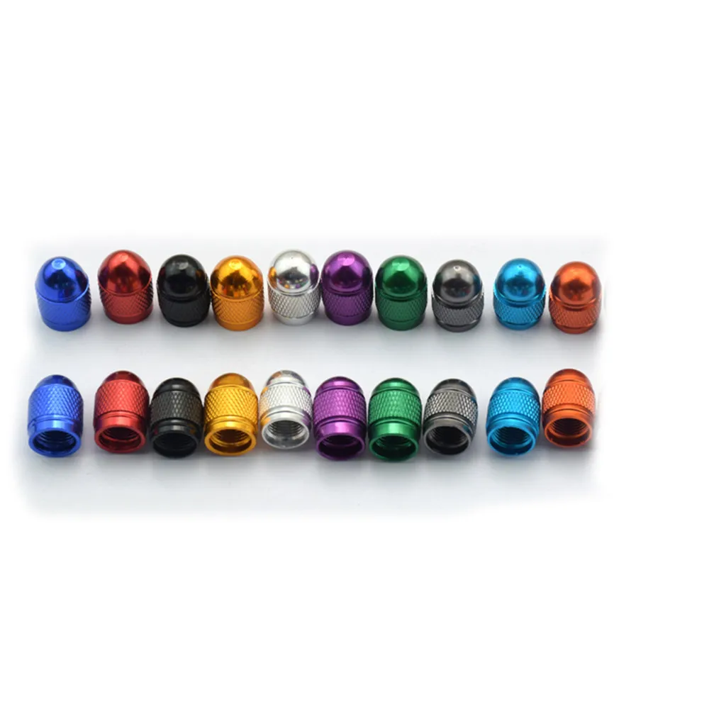 

4x Aluminum Bullet Car Truck Air Port Cover Tire Rim Valve Wheel Stem Caps