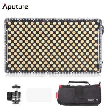 

Aputure Amaran AL-F7 Bi-Color Temperature 3200-9500K CRI & TLCI 95+ 256Pcs Led Panel Most Versatile Portable On-Camera LED light