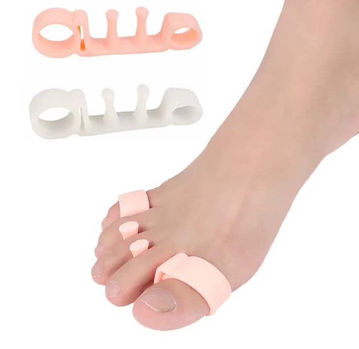 4 шт./лот молоток носок сепаратор Hallux вальгусные кости перекрытие пальца