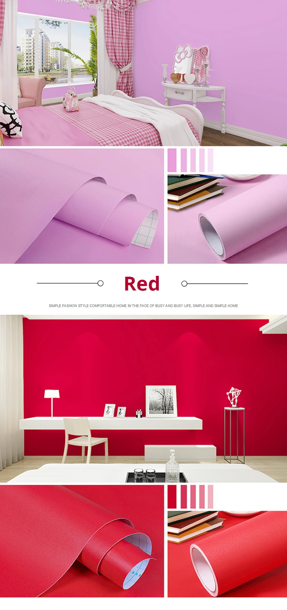 1M/2M Waterproof Marble Wallpaper Vinyl Self Adhesive Film Living Room Wall Decor Kitchen Cabinets Desktop Drawer Contact Paper 21 HTB18y7KcL1G3KVjSZFkq6yK4XXa7
