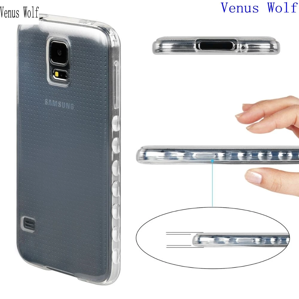 

Transparent TPU Case for Samsung Galaxy S5 S 5 Neo G903F Sm-G903F G900F SM-G900F G900FD SM-G900FD G900 Silicon Cover Phone Frame