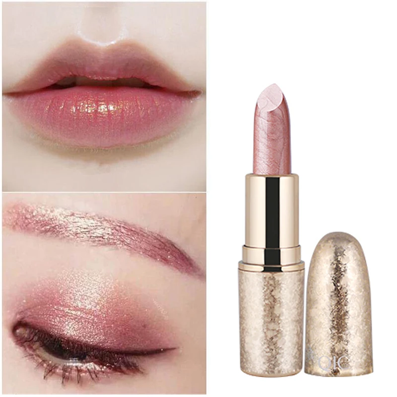 QIC Brand Professional Lips Makeup Waterproof Long Lasting Pigment Nude Pink Mermaid Shimmer Lipstick Luxury Makeup QIC Brand Professional Lips Makeup Waterproof Long Lasting Pigment Nude Pink Mermaid Shimmer Lipstick Luxury Makeup