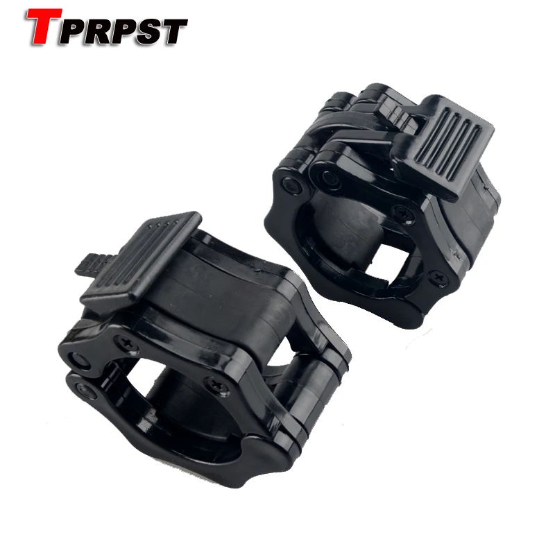 

TPRPST 1 Pair 2" Barbell Collar Lock Clips Clamp Weight lifting Bar Gym Fitness Dumbbell Buckle 50MM NL891