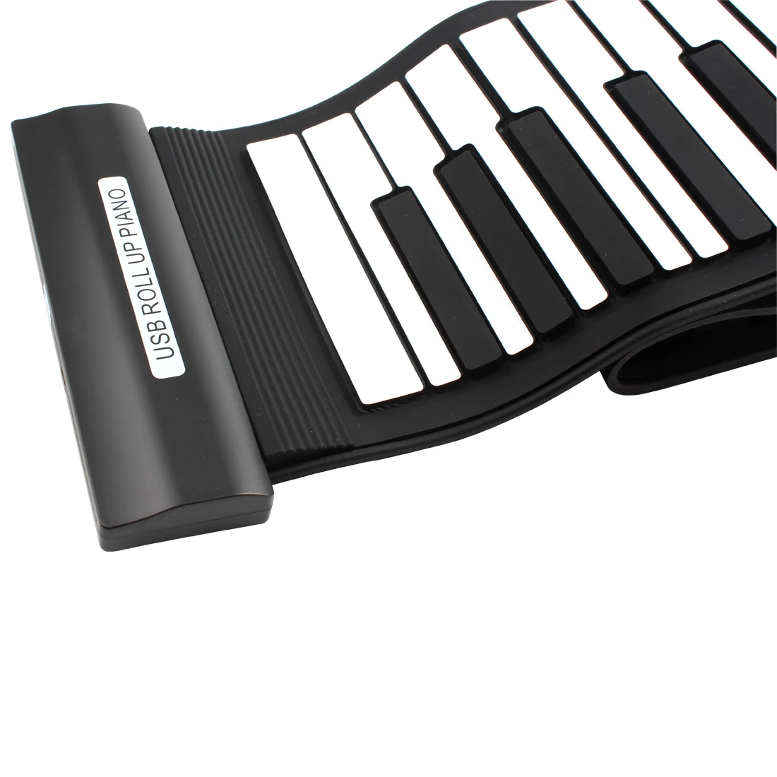 KONIX MD61 черная Гибкая 61 клавиша профессиональная MIDI клавиатура электронная