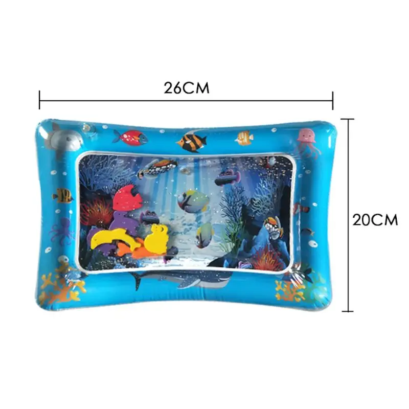 Children And Baby Inflatable Water Game Pad Five-Pointed Star Inflatable Water Cushion - Color: A2