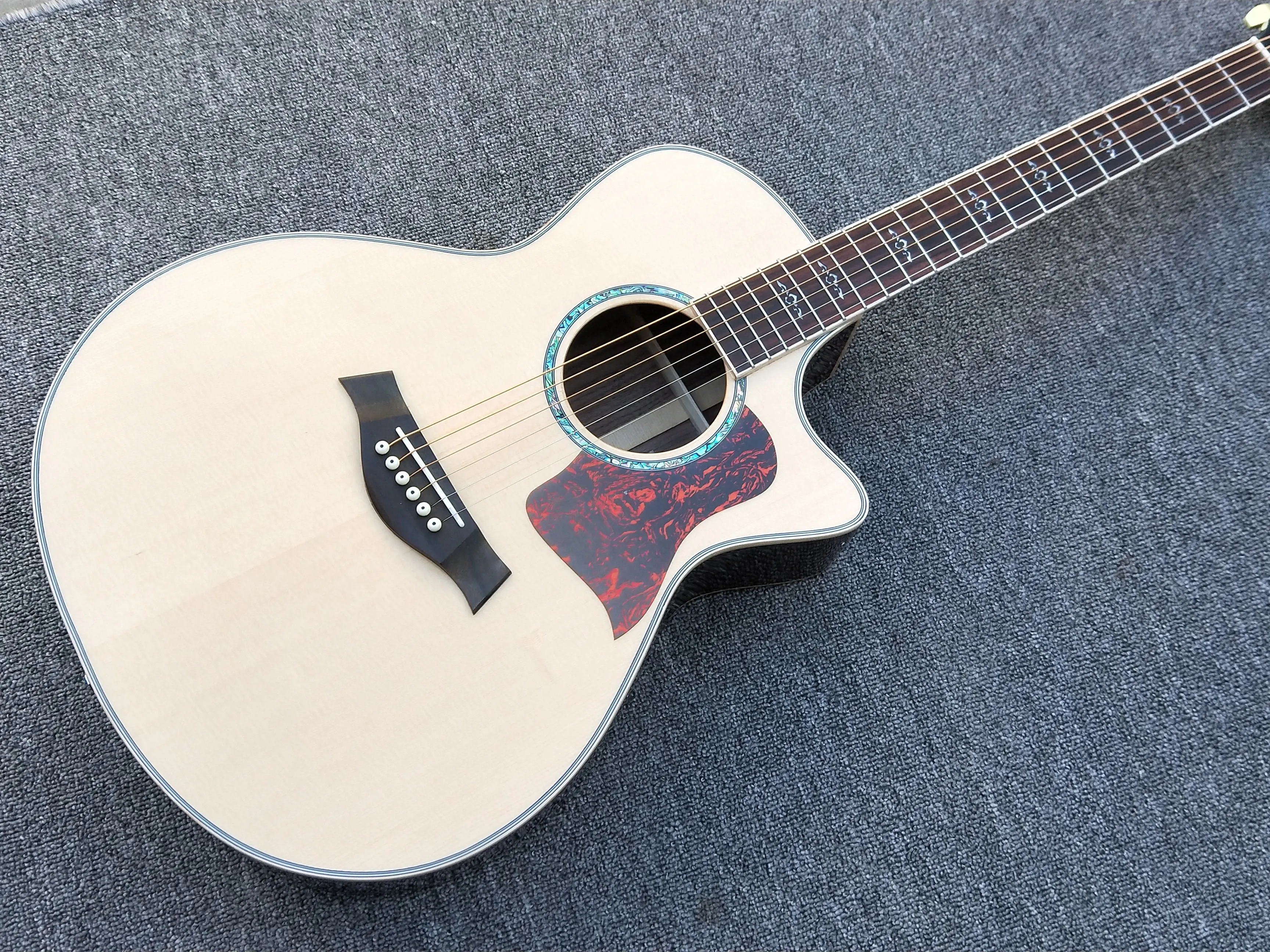 

New arrival AAA Solid spruce Top 814 acoustic guitar,Factory custom handmade Rosewood back acoustic guitar