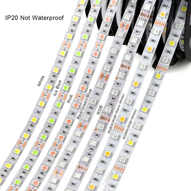 Online Shop 1 Roll <b>5M</b> Waterproof 12V <b>LED</b> Strip Light <b>5050 RGB</b> ...