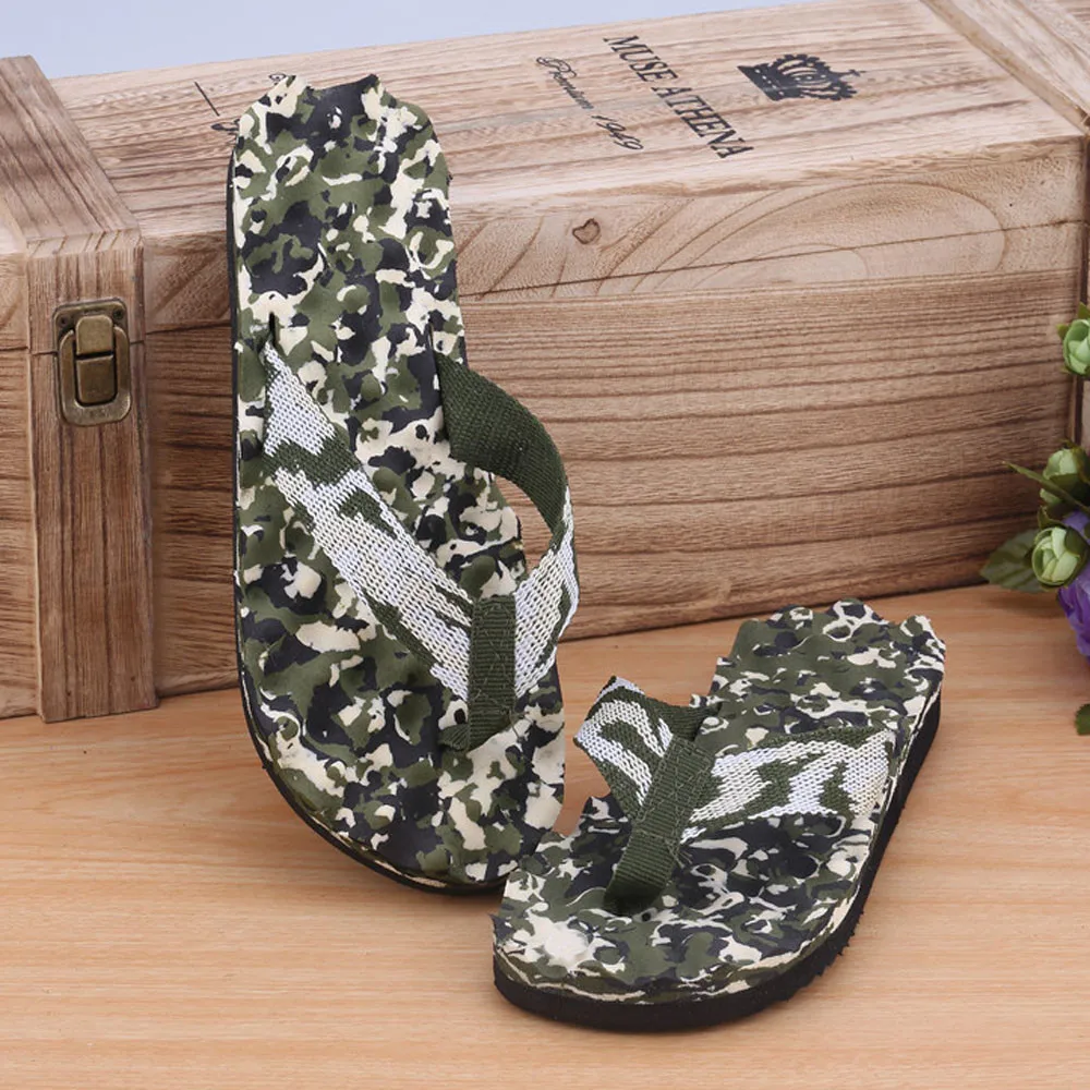 Men Summer Camouflage Flip Flops Shoes mixed color casual beach Sandals Slipper indoor & outdoor zapatos de hombre claquette new Men Summer Camouflage Flip Flops Shoes mixed color casual beach Sandals Slipper indoor & outdoor zapatos de hombre claquette new