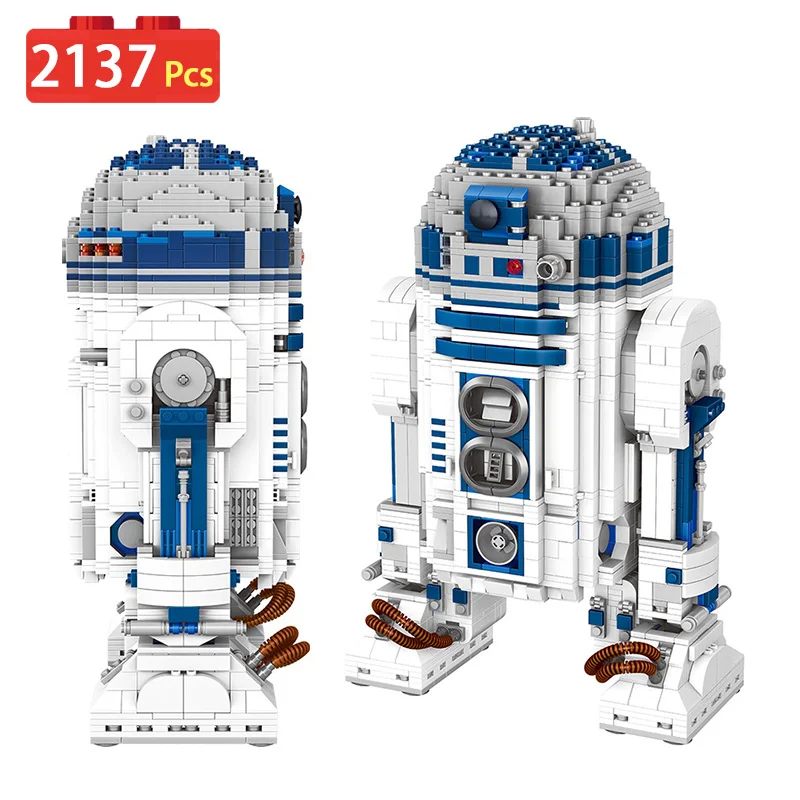 

Technic Star Wars Compatible LegoINGLYS UCS Robot Genuine Building Blocks Clone R2-D2 Robot Toy Gift for Kid 2137 Pcs